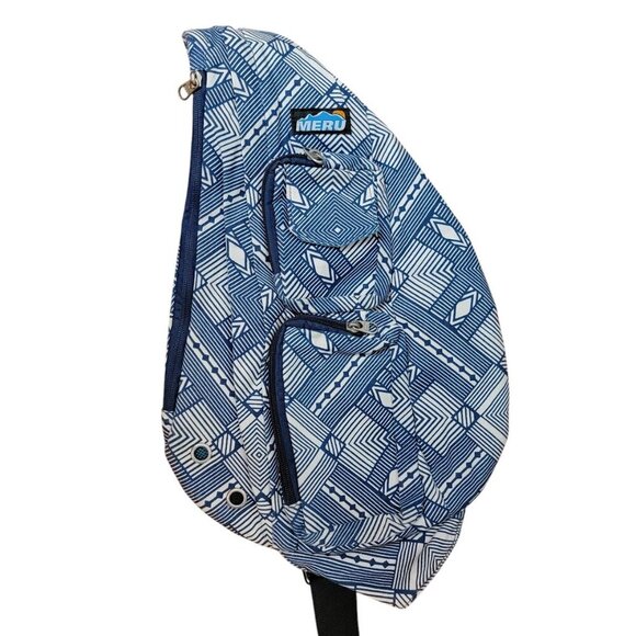 Meru Sling Backpack – Aztec Print Crossbody Bag | Lightweight, Outdoor-Ready - Picture 2 of 8